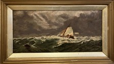 ANTIQUE OIL PAINTING British