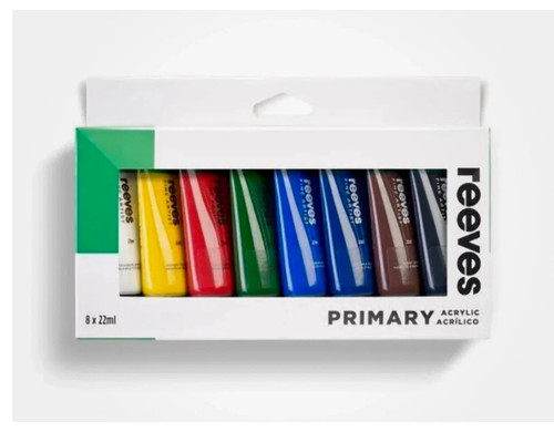 Reeves acrylic set 22ml - set, x