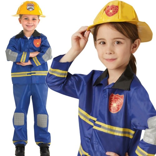 Child blue fireman - child,