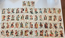 Vintage Hungarian Pin-Up Girls Playing Cards Complete Deck - Játékkártya Nyomda