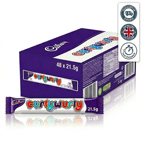 Cadbury curly wurly chocolate - wurly,