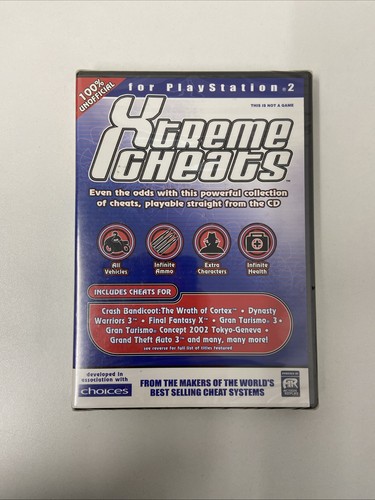 Extreme cheats for sony - for,