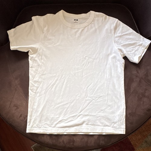 Uniqlo men white - u, men's