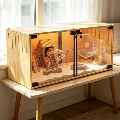Chewproof wooden hamster - chewproof,