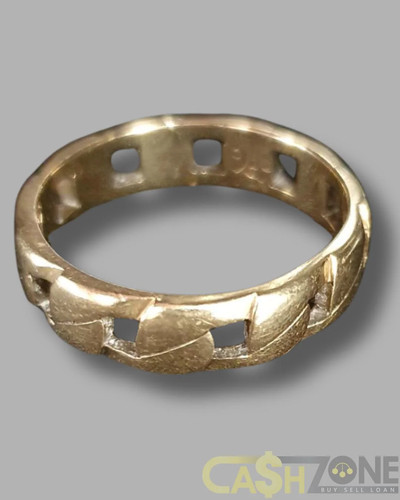 Men 9ct yellow gold - men's,