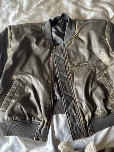 Padded arms bomber jacket - padded,
