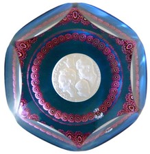 1971 Saint Louis Shah of Iran Paperweight
