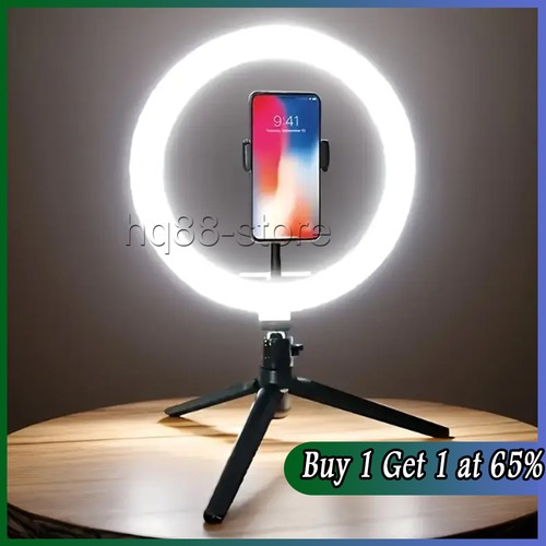 Led ring light with - 10",
