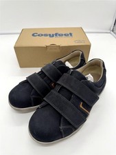 Cosyfeet Mens Shoe Angus Wide Fit 3H Width Navy Nubuck UK Size 9.5 Extra Roomy