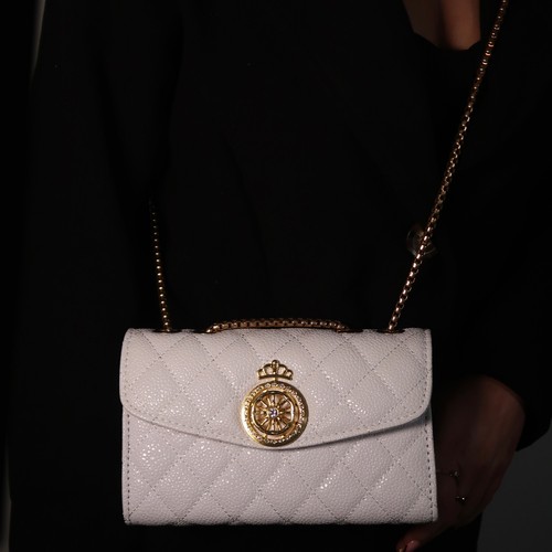 Valencia white quilted gold - valencia,