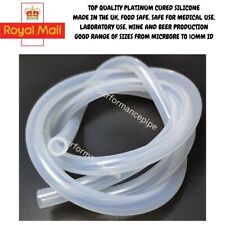 Clear Silicone Pipe Tube Hose Beer Wine  Food Grade Soft Rubber Translucent