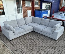 DFS Euphoria Light Grey Large Corner Sofa 🛋️ DELIVERY AVAILABLE