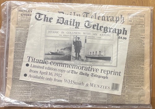 The daily telegraph titanic - daily,