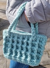 Handmade crochet bag 3D
