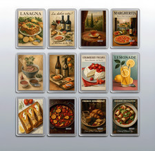 Italian Food Fridge Magnet –