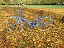 Pale Blue Pashley Poppy Classic Traditional British Ladies Bicycle Bike