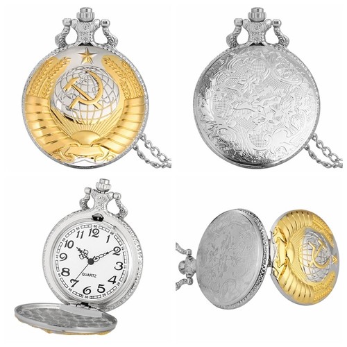 Steampunk quartz analog pocket - steampunk,