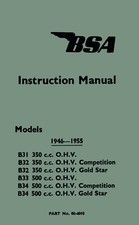 BSA B31 B32 B34 Gold Star