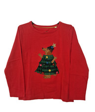 Boden Christmas Top Dog Xmas