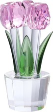 Tulips Flowers Figurine Pink