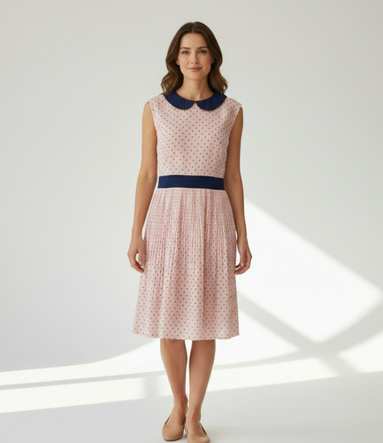 Eucalyptus pink midi dress - midi,