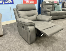 'Dante' Chair Grey Fabric