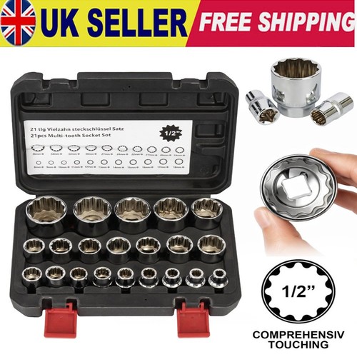 21pcs drive spline socket - 21pcs,