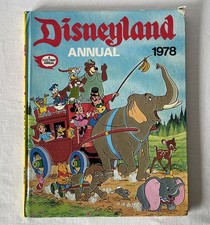 Vintage 1978 Fleetway Disneyland Hardback Annual SBN 85037328X