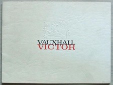 VAUXHALL VICTOR Saloon SUPER de Luxe ESTATE Car Sales Brochure 1964 #V1468