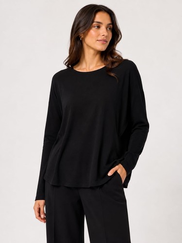 New women black long - tu,
