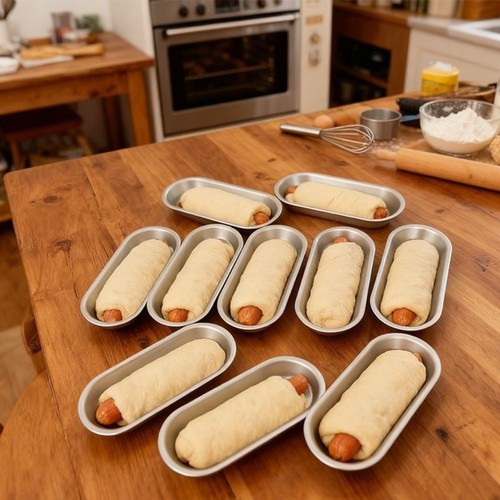 4pcs non stick hot dog - 4pcs,