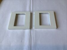 2 x Vision Techconnect TC3 Faceplate Modular Facility - No Metal Backing Plates