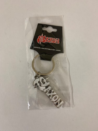 Saxon classic white logo - saxon,