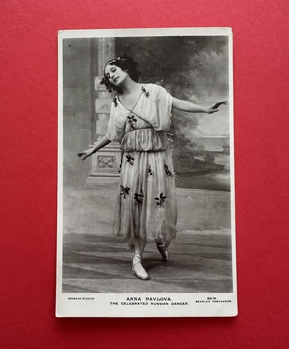 Vintage postcard anna pavlova - anna,