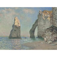 Claude monet the cliffs - monet,