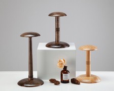 Vintage Wood Mannequin Hat