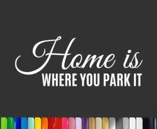 Home Is WHERE YOU PARK IT