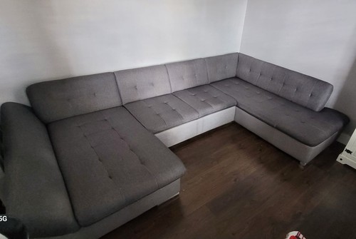 Shape sofa large grey - sofa,