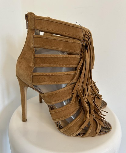 River island tan - river, fringe