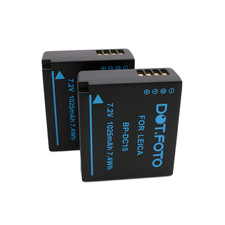 2x BP-DC15-E 1025mAh Battery