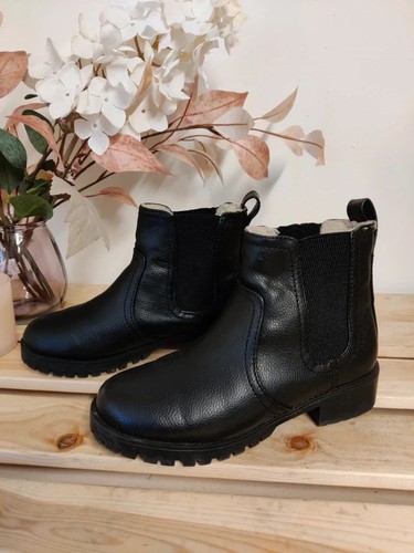 Women black faux - women's,