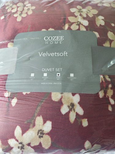 Qvc cozee home velvetsoft - -,