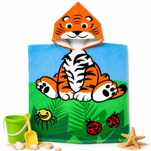 Kids hooded beach towel - kids,