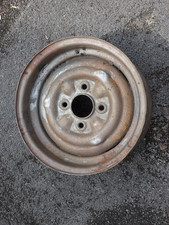 5 1/2 X 13 LOTUS CORTINA STEEL WHEEL MEXICO RS2000 LOTUS TWINCAM ESCORT MK1 MK2