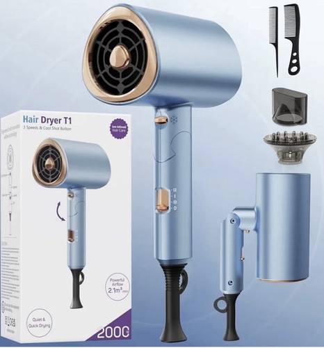 Ionic hair dryer 2000w - ionic,