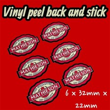 Mathieson Vinyl Stickers Decal