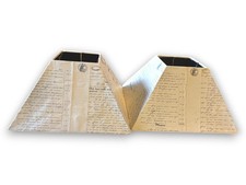Pair Vintage French Ledger