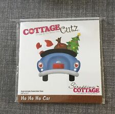 scrapping cottage HO HO HO car Cottage Cutz Die