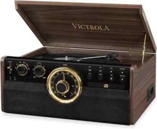 Victrola Empire Bluetooth Record Player – Expresso (VTA-270B)