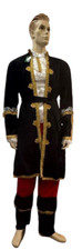 Mens 4 Piece Pirate Costume